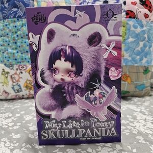 Pop Mart Skullpanda × My Little Pony Series Plush Doll Pendant - Unopened Box
